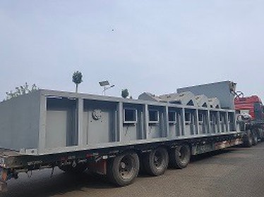A 20-ton Chain Grate Was Shipped To Wuxi, China